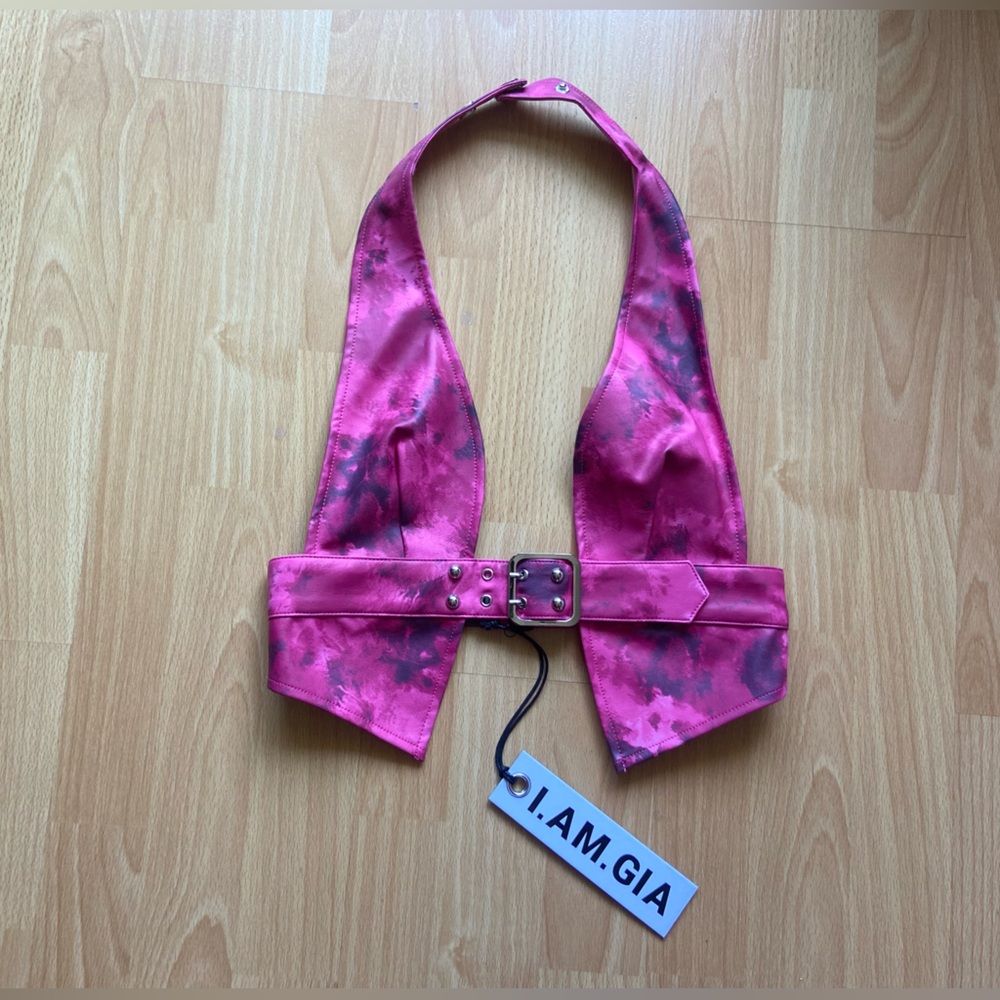 i.am.gia pantea top in hot pink, new with tags - Picture 2 of 5
